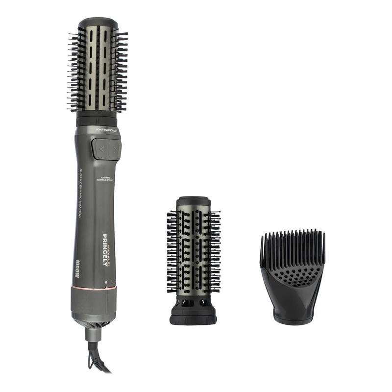 سشوار برس‌دار چرخشی 240 وات پرنسلی مدل PR312AT